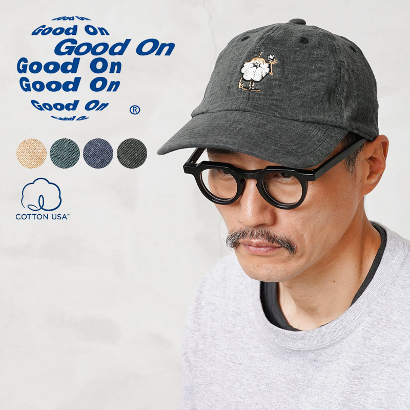 Good On グッドオン GOGD-2204 COTTON MONSTER CAP キャップ コラボ