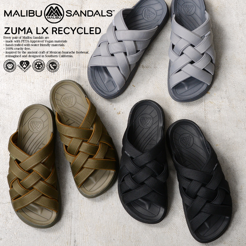 MALIBU SANDALS マリブサンダルズ MS02 ZUMA LX RECYCLED ズマ