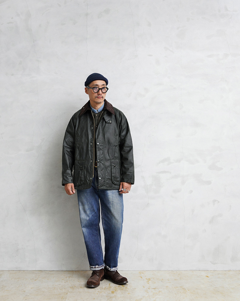 BARBOUR (バブアー）BEDALE WAXED COTTON ビデイル ワックスドコットン