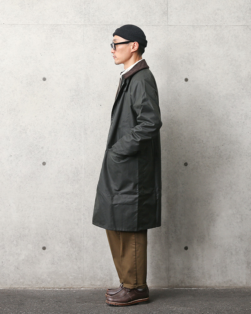 Barbour バブアー MWX1370 NEW BURGHLEY JACKET WAXED COTTON（ニュー