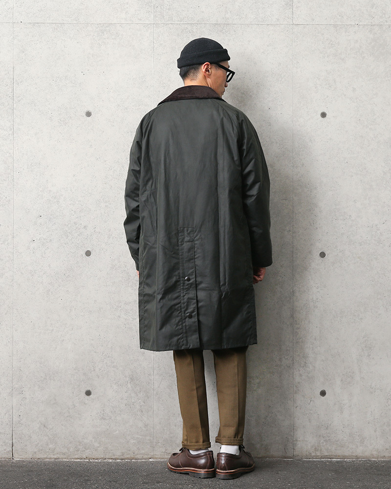 Barbour バブアー MWX1370 NEW BURGHLEY JACKET WAXED COTTON（ニュー