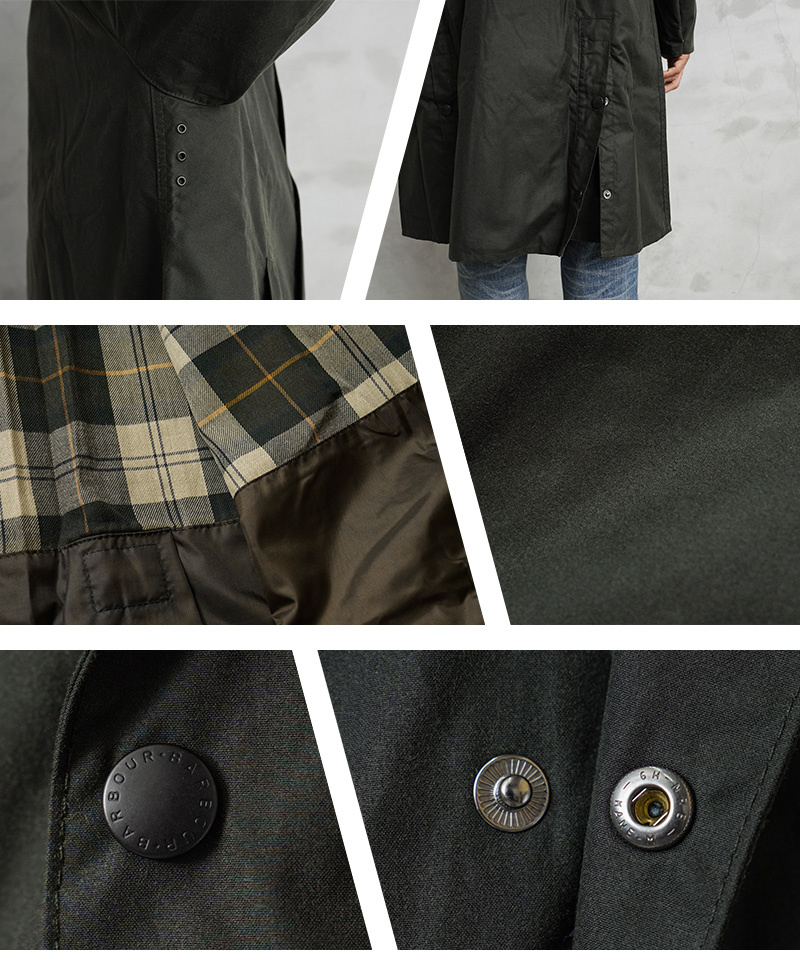 Barbour バブアー MWX2344 EXMOOR （エクスモア）ミドルレングス