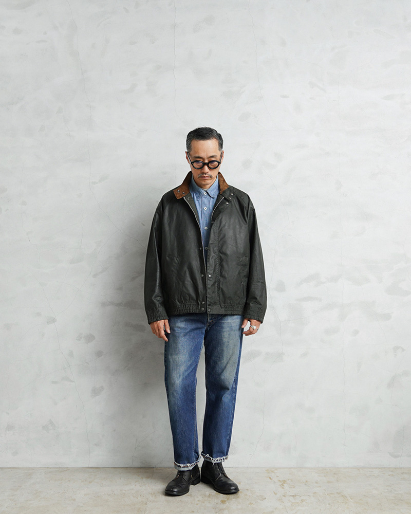 Barbour（バブアー） MWX2497 BLOUSON TRANSPORT WAX JACKET（ブルゾン