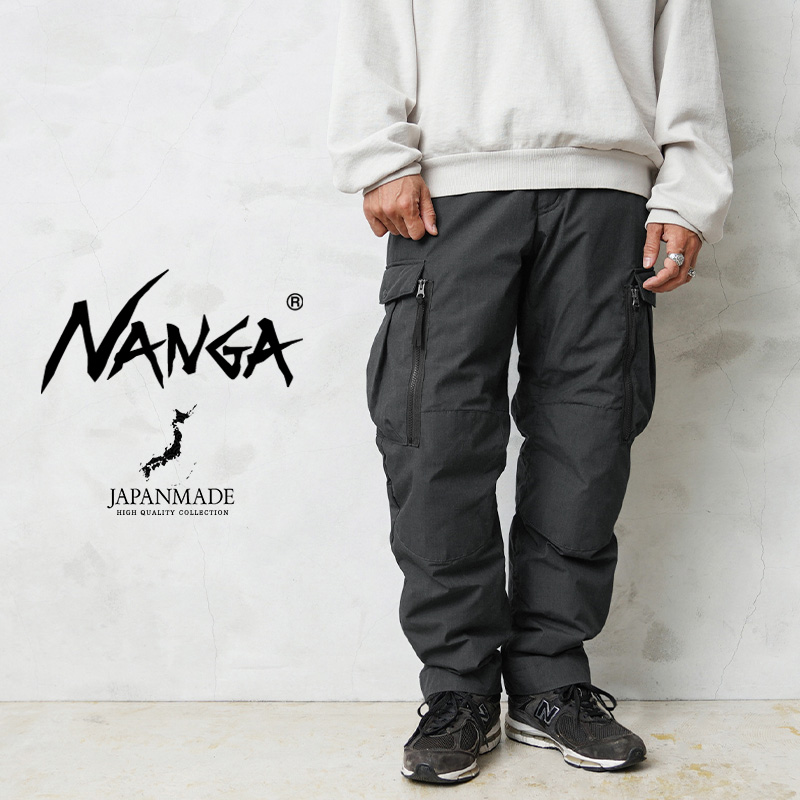 NANGA ナンガ TAKIBI DOWN PANTS(MEN) タキビダウンパンツ メンズ 難燃