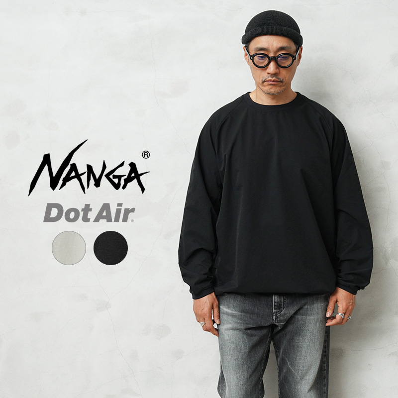 NANGA（ナンガ） N2500-1I301A DotAir COMFY L/S TEE SHIRT ドットエア