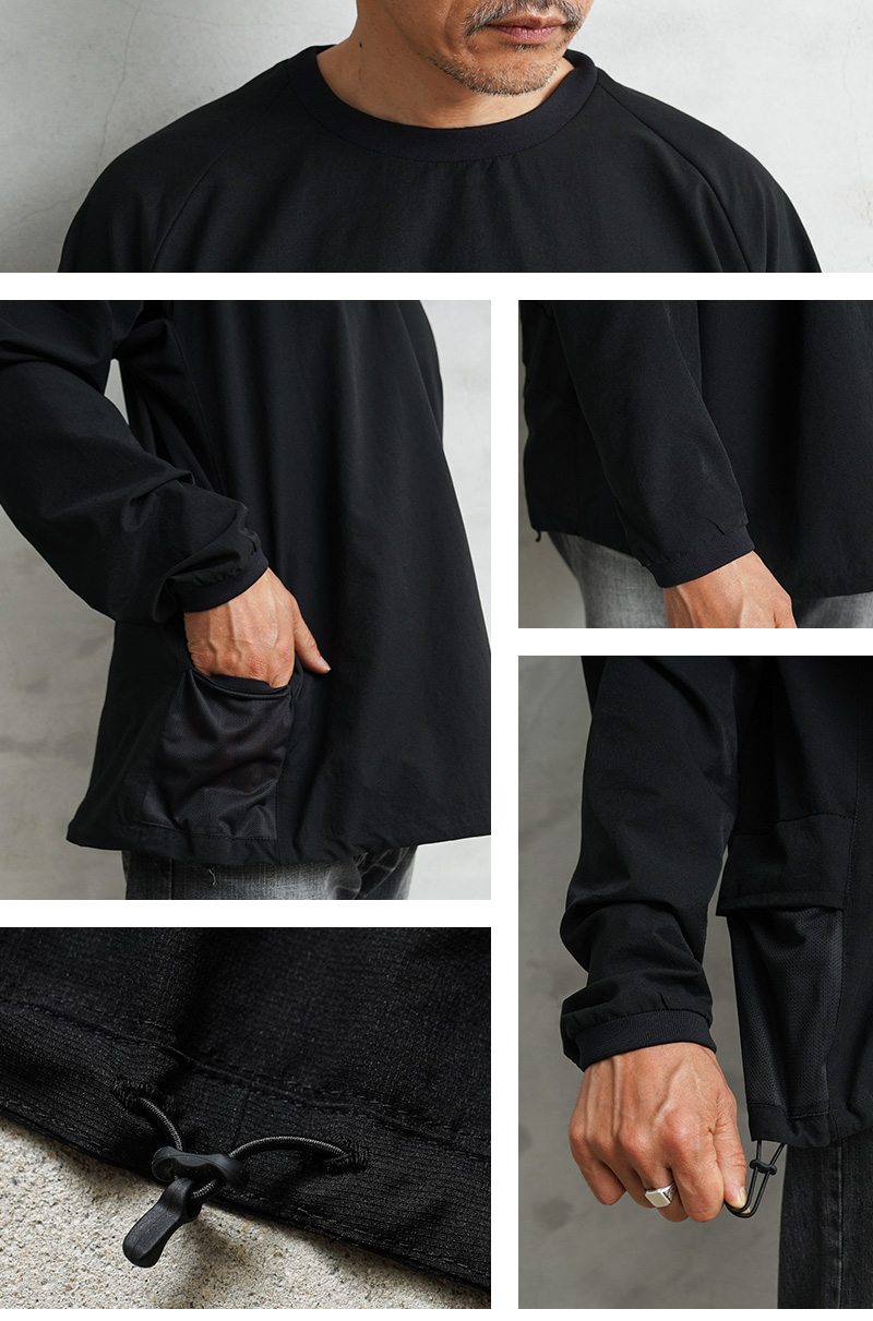 NANGA（ナンガ） N2500-1I301A DotAir COMFY L/S TEE SHIRT ドットエア