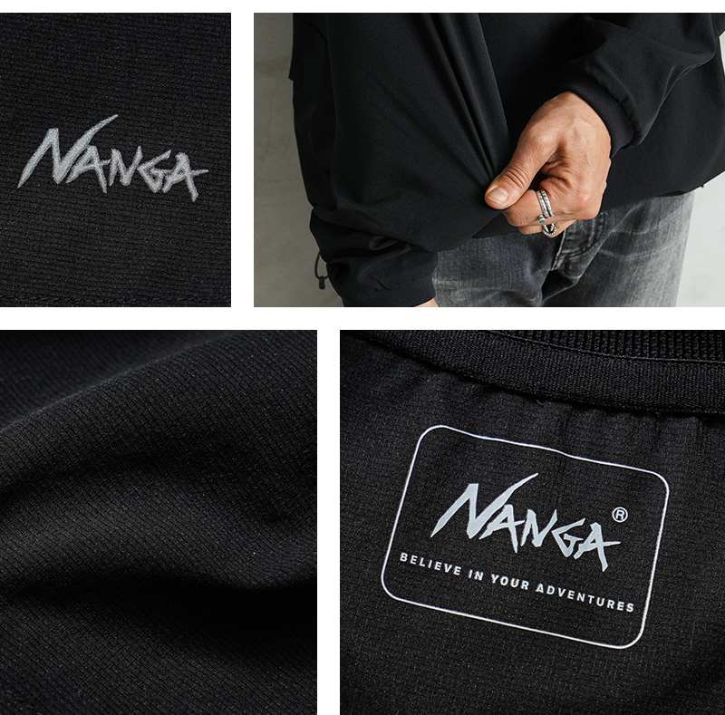 NANGA（ナンガ） N2500-1I301A DotAir COMFY L/S TEE SHIRT ドットエア