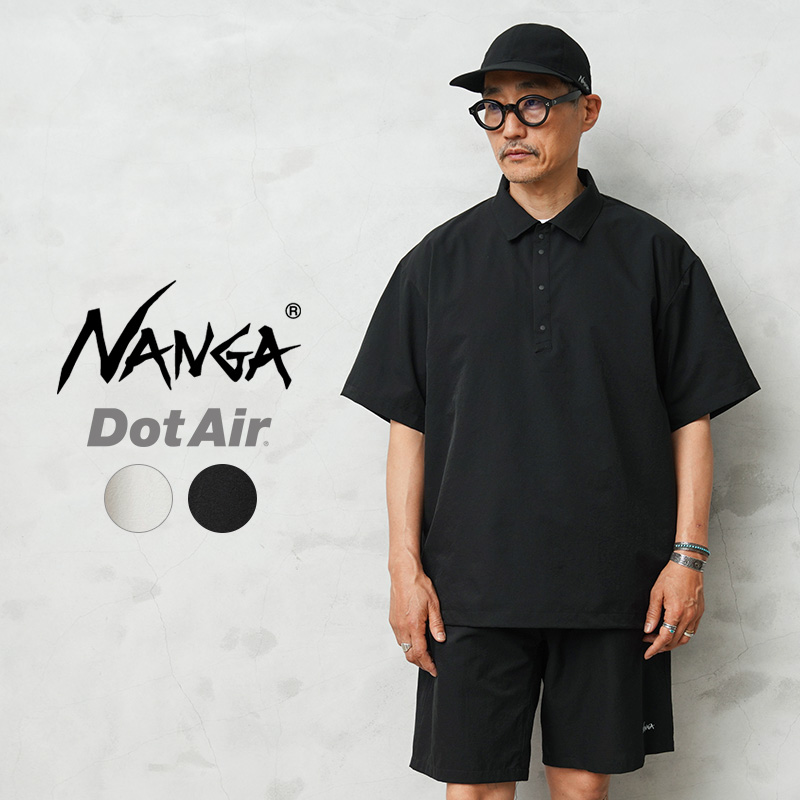 NANGA（ナンガ） N2610-1M096A DotAir COMFY POLO SHIRT ドットエア
