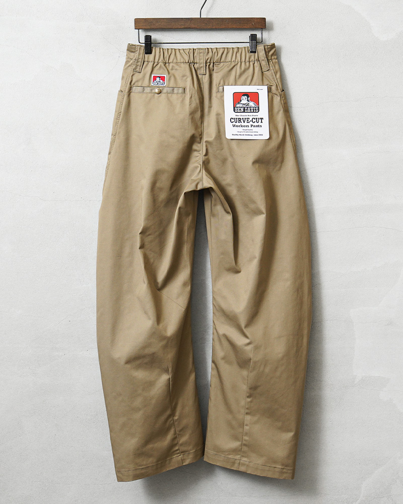BEN DAVIS（ベンデイビス） ND-26380038 CURVE BAGGY WORK PANTS