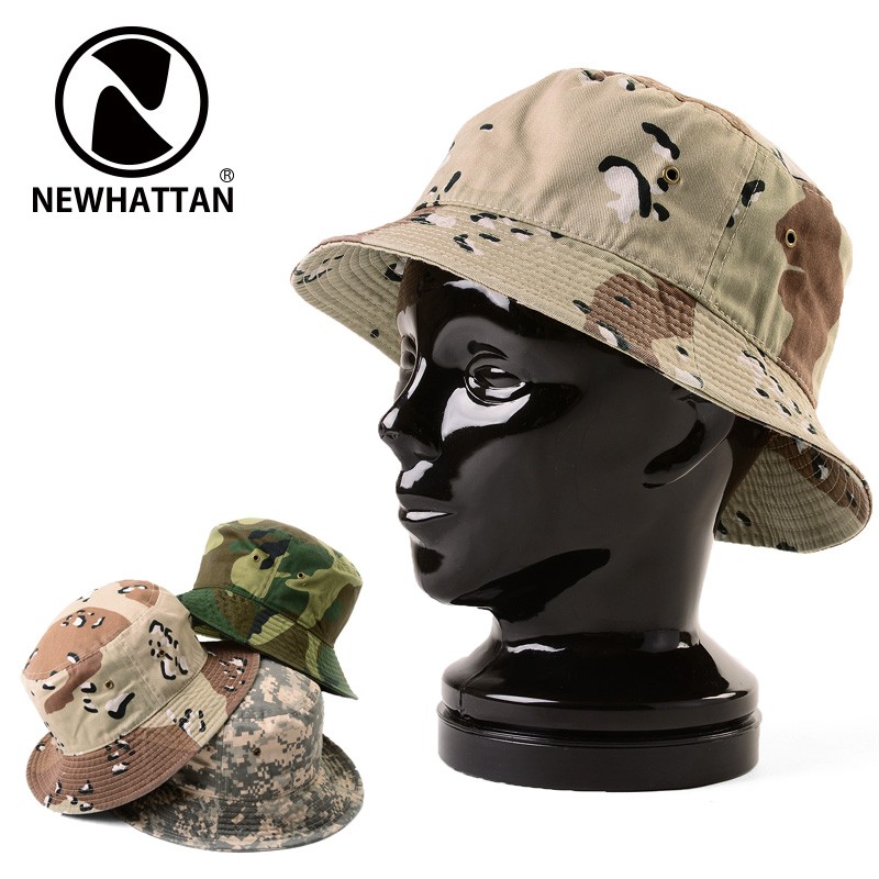 【ネコポス配送可】 NEWHATTAN ニューハッタン Bucket Hat