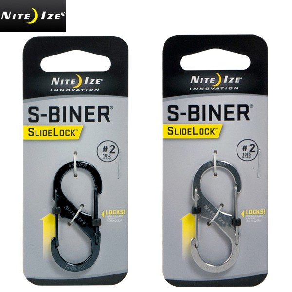 NITE IZE ナイトアイズ S-BINER STAINLESS SLIDELOCK #2 カラビナ アウトドア キャンプ 登山 バッグ  ブランド【T】 :nig060406102:ミリタリーショップWAIPER - 通販 - Yahoo!ショッピング