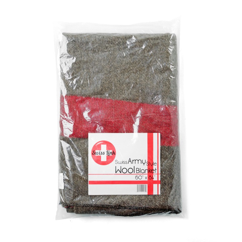 MILITARY 新品 スイス軍 ウールブランケット #2 毛布 キャンプ