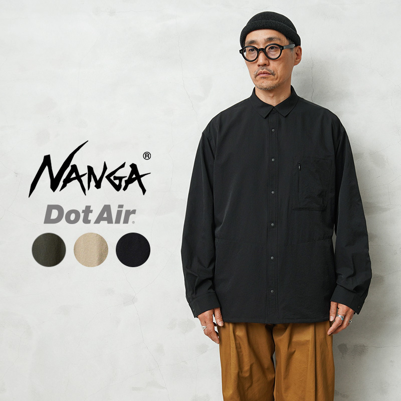 NANGA（ナンガ） NW2411-1E905 DotAir COMFY L/S SHIRT ドットエア