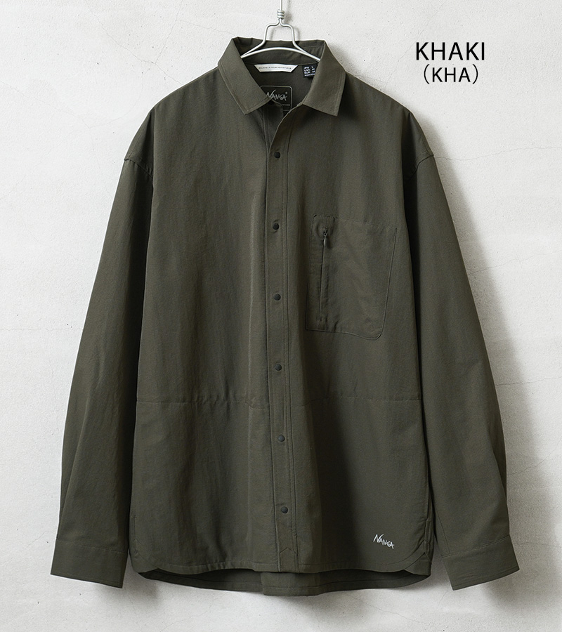 NANGA（ナンガ） NW2411-1E905 DotAir COMFY L/S SHIRT ドットエア