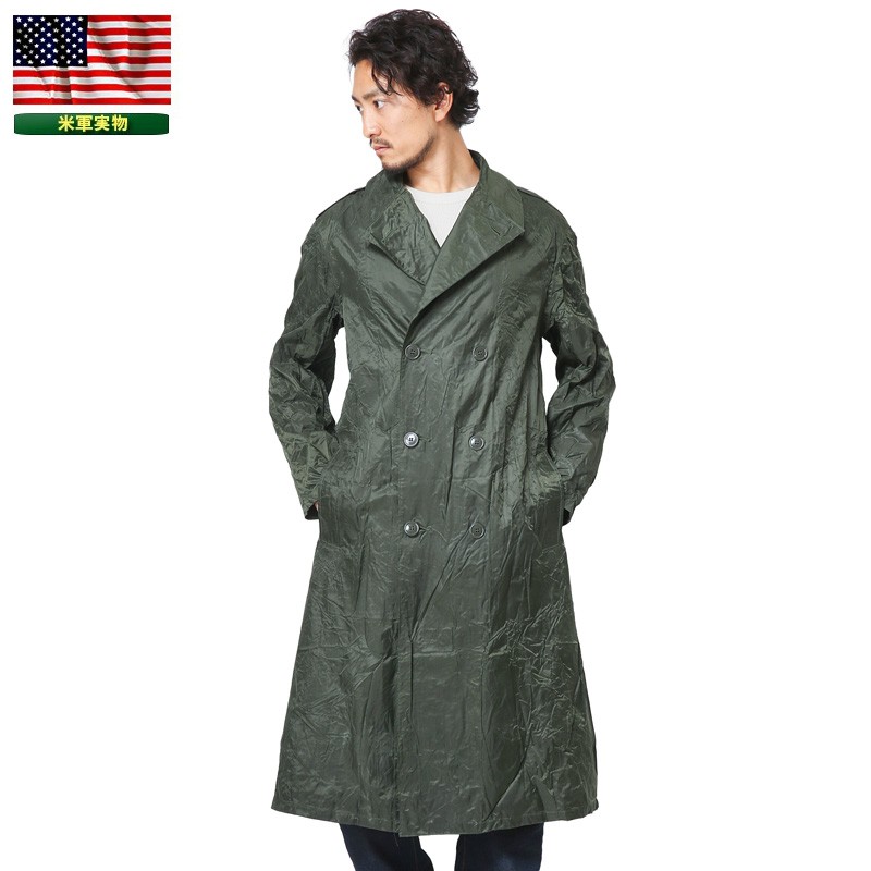 80年代 ハンティングジャケット メンズ L レインコート 米軍 ミリタリー odraincoat-a.jpg