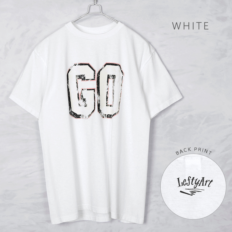 GOOD ON Good On グッドオン OLSS-1257 S/S ”GO” クルーネックTシャツ 