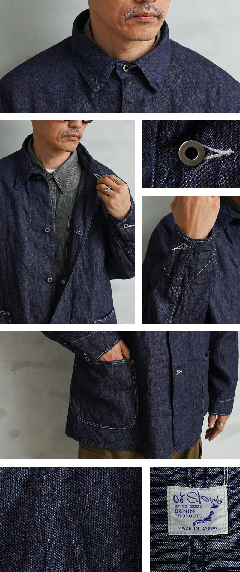 orSlow（オアスロウ） 01-6250-L81 1940'S TYPE WWII COVERALL