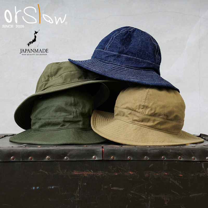 orSlow オアスロウ 03-001 US NAVY HAT ハット 日本製 ジャングル orSlow オアスロウ 03-001 US NAVY HAT ハット 日本製 ジャングル