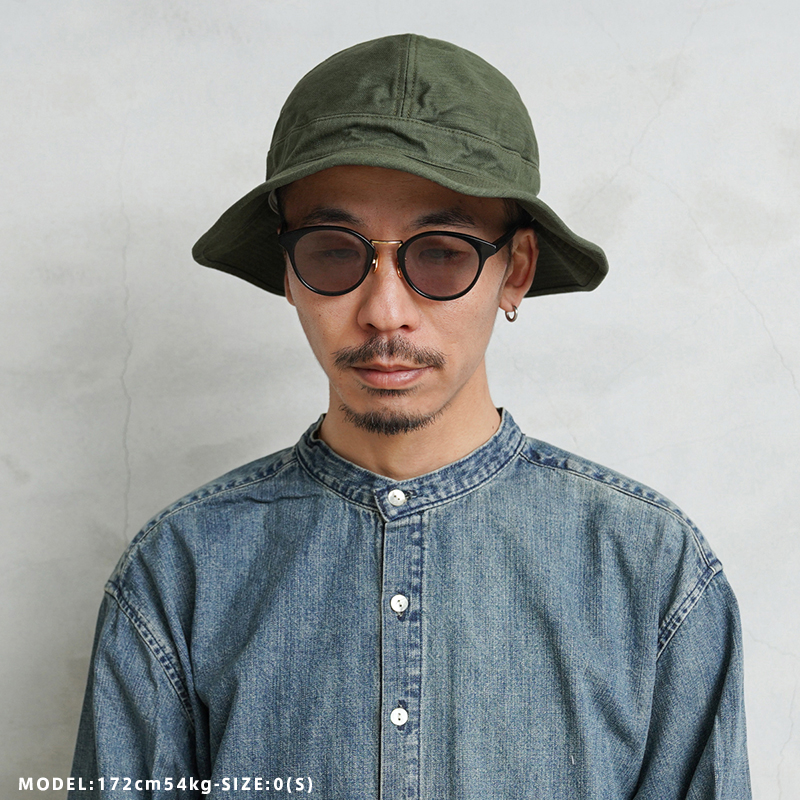 orSlow オアスロウ 03-001 US NAVY HAT ハット 日本製 ジャングル