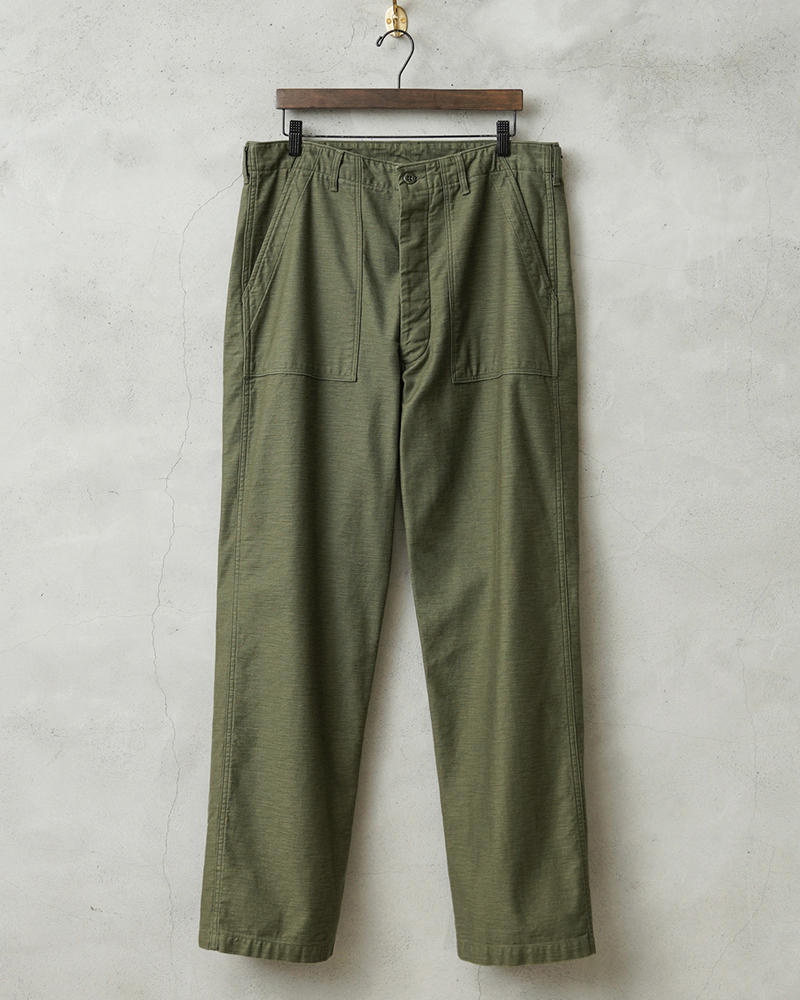 新品 orSlow オアスロウVINTAGE FIT FATIGUE PANTS orSlow - Vintage Fit Fatigue Pants - Dark Olive – Withered Fig