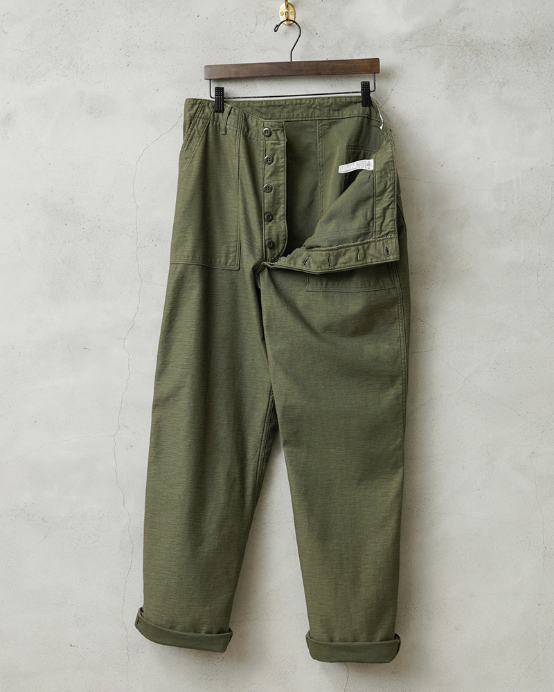 or slow us army チノパン orSlow オアスロウ アイボリー チノパン ヴィンテージフィット