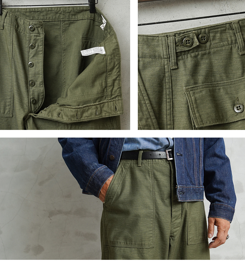 美品✨　orslow オアスロウ U.S ARMY ファティーグパンツ　M 予約商品(お届け予定 8月頃以降) orSlow オアスロウ