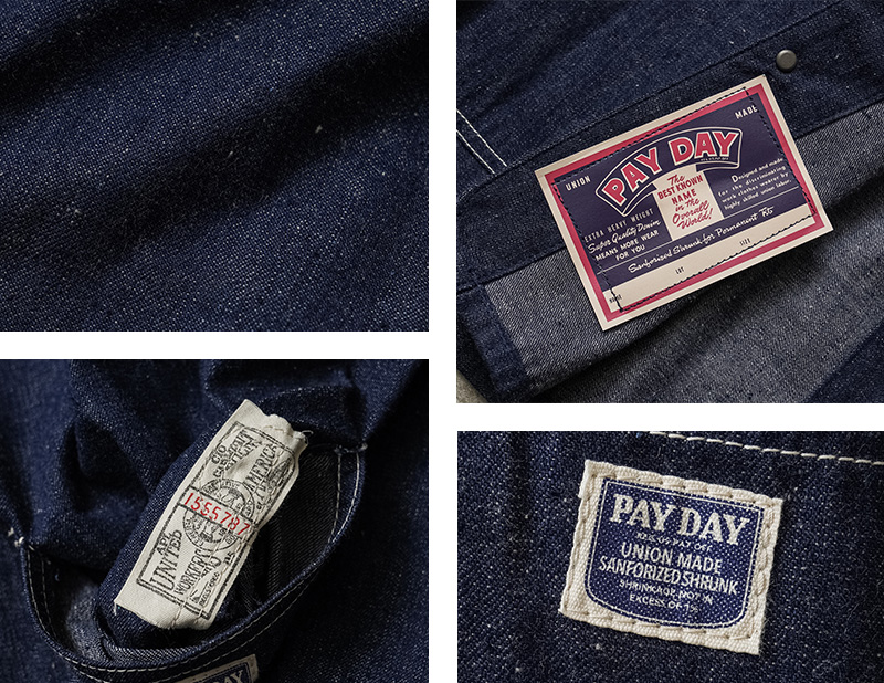 PAYDAY（ペイデイ） PD20-CA-5 PAYDAY 40's WWII MODEL COVERALL