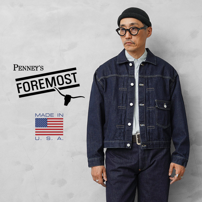PENNEYS（ペニーズ） PENNEY'S FOREMOST PF25S001OW 40S PLEATS JACKET