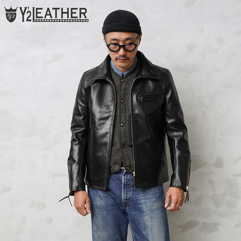 Y'2 LEATHER ワイツーレザー PR-65 VINTAGE HORSE LIGHT シングル