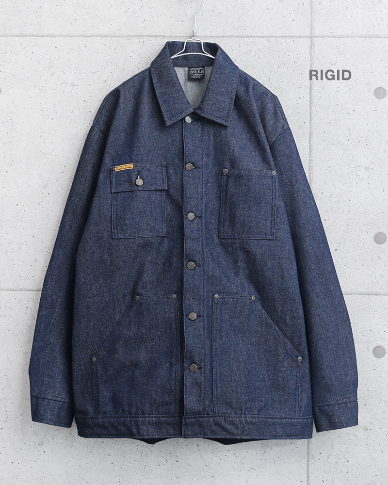 PRISON BLUES プリズンブルース PRBS199 YARD COAT（ヤード コート）デニムカバーオール MADE IN USA  14.75oz アメカジ アメリカ製 デニム【T】