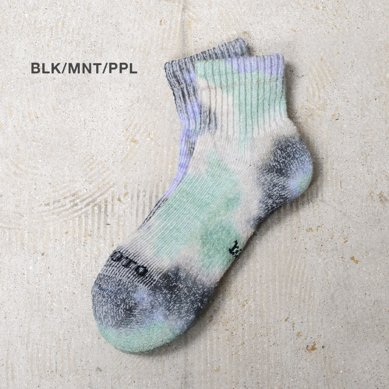 ROTOTO ロトト R1518 HEMP/ORGANIC COTTON PILE ANKLE SOCKS