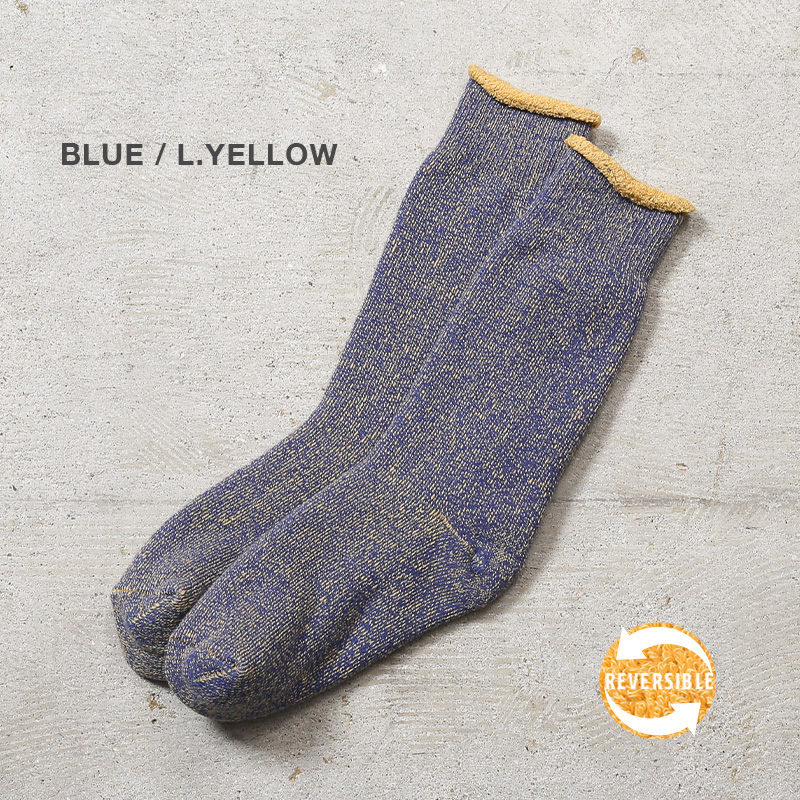 ROTOTO（ロトト） R1612 RIVERSIBLE PILE SOCKS リバーシブル パイル