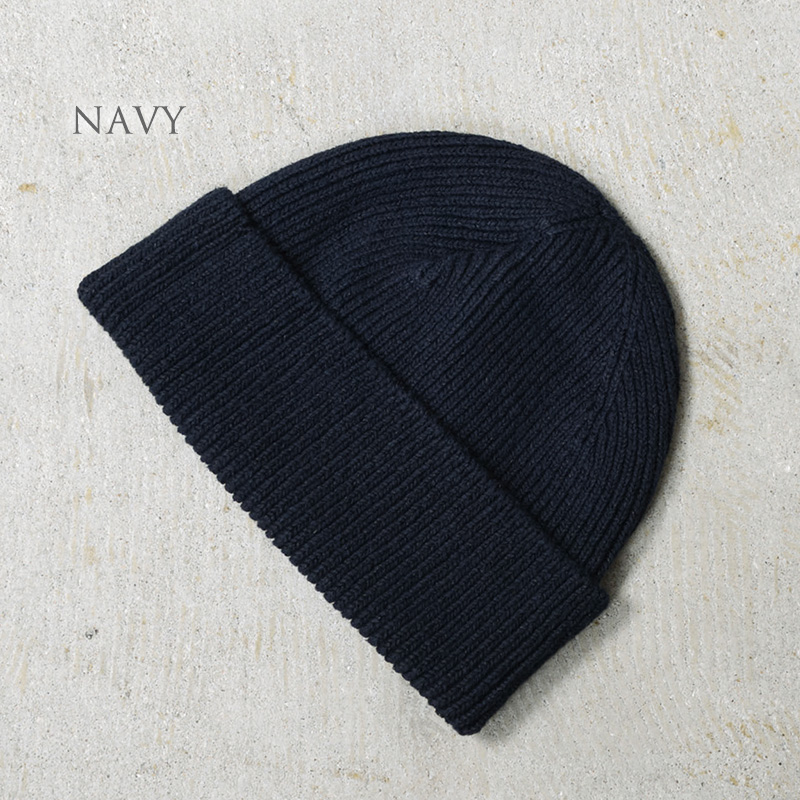 ROTOTO ロトト R5136 WASHI／RECYCLED COTTON BEANIE 和紙
