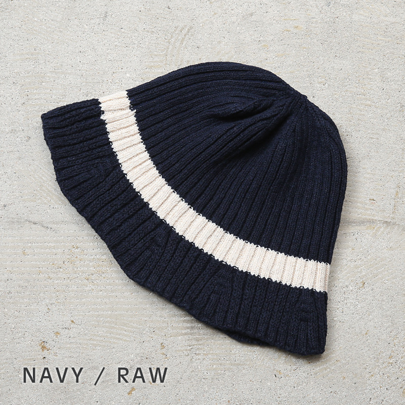 ROTOTO（ロトト） R5161 WASHI＆RECYCLED COTTON KNIT HAT 和紙