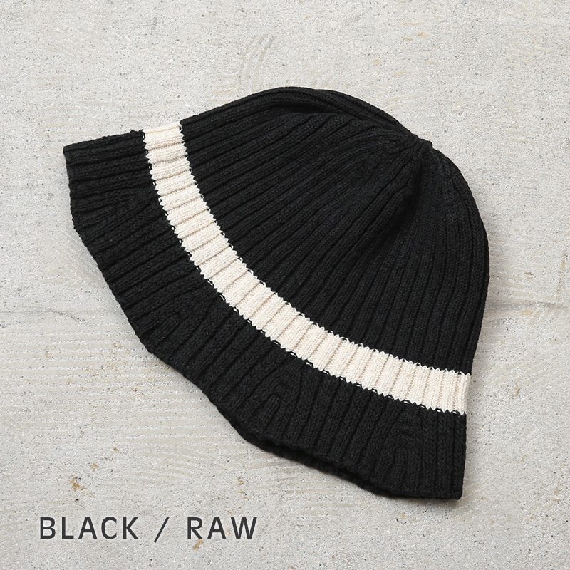 ROTOTO（ロトト） R5161 WASHI＆RECYCLED COTTON KNIT HAT 和紙