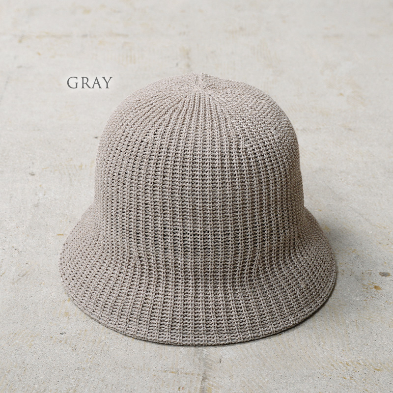 RACAL ラカル RL-25-1386 Paper Mix Turip Hat 和紙混紡 サーモ RACAL ラカル RL-25-1386 Paper Mix Turip Hat 和紙混紡 サーモ
