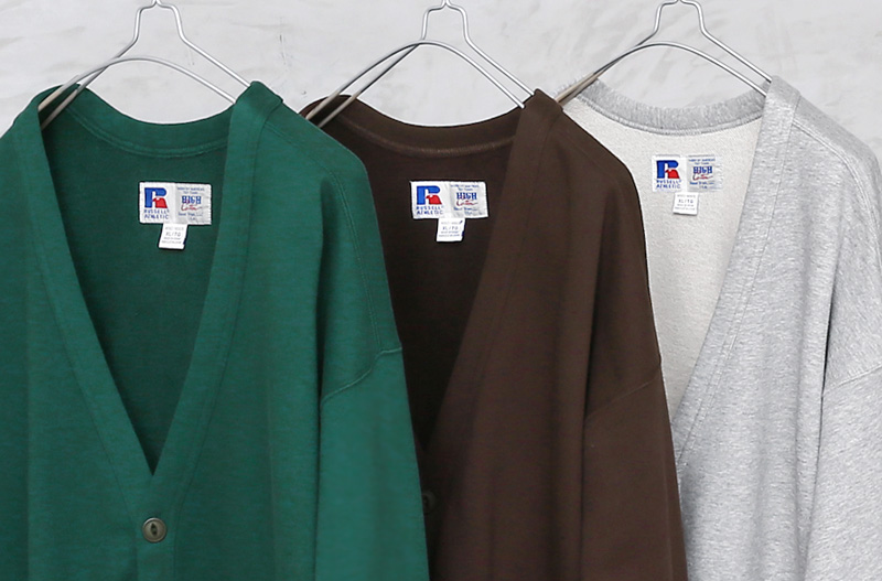 RUSSELL ラッセル RC-22706 HIGH COTTON SWEAT CARDIGAN ハイコットン