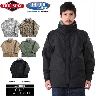 超歓迎安い米軍 TRU-SPEC ECWCS Gen2 GORE-TEX ジャケット L ジャケット・アウター