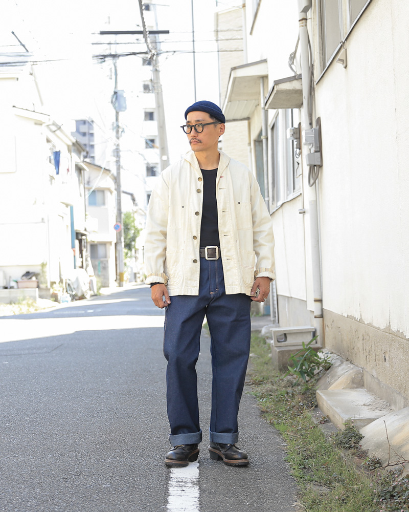 Round House ラウンドハウス 17RH101 5POCKET CARPENTER DUNGAREE