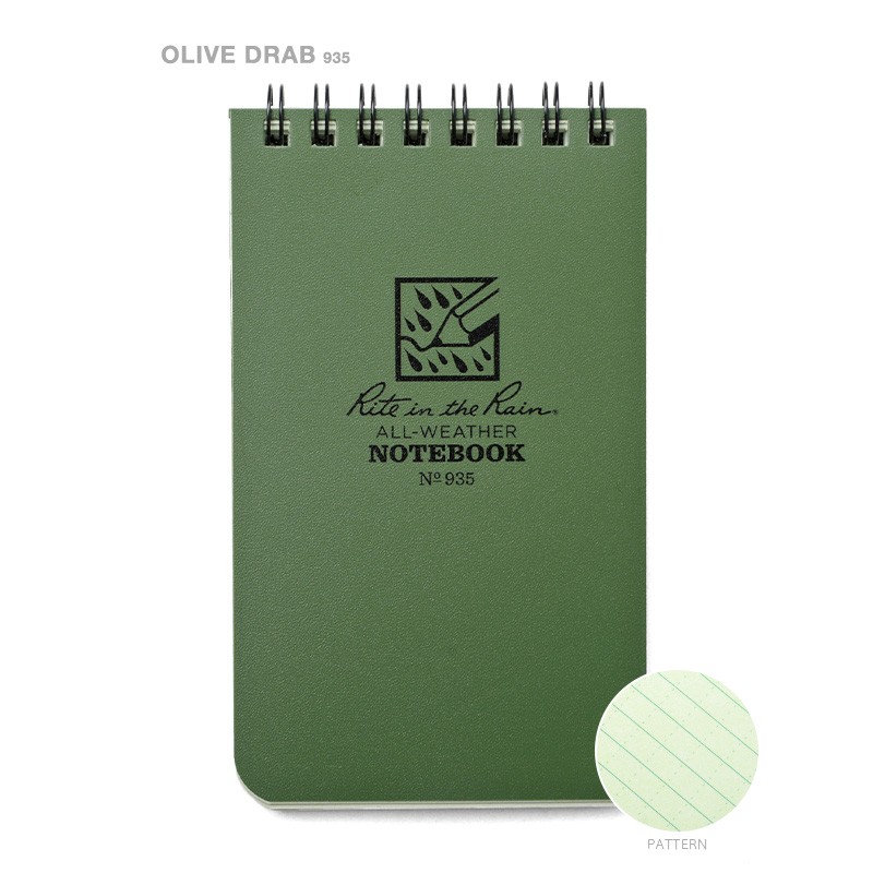 Rite In the Rain ライトインザレイン 米軍使用 ALL WEATHER NOTEBOOK