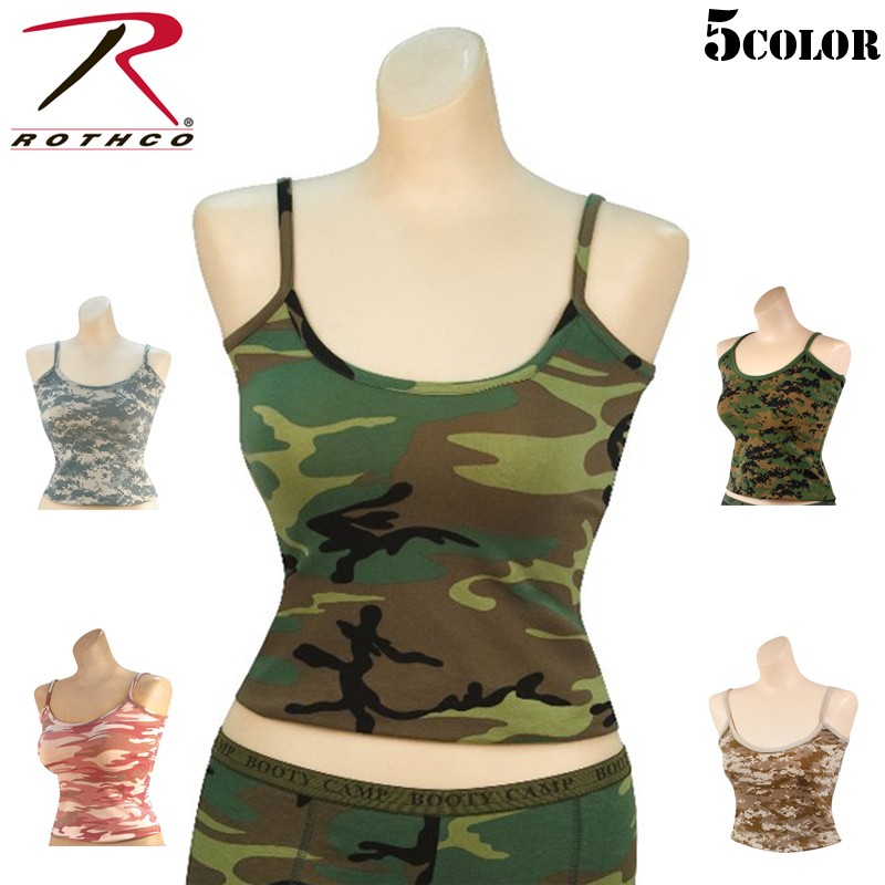 ROTHCO（ロスコ） レディース CAMO タンクトップ キャミソール 迷彩