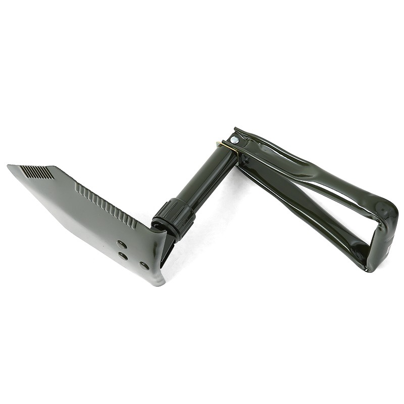 デッドストック　米軍　実物　フォールディングショベル 実物スコップ ① 実物 USED 米軍 GI E-TOOL 三つ折 フォールディングショベル