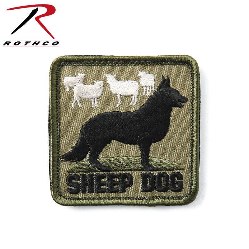 ROTHCO ロスコ 72206 SHEEP DOG パッチ ミリタリー ワッペン ワッペン