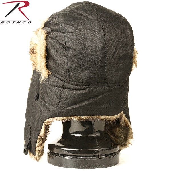 ROTHCO（ロスコ） 9870 ファーフライヤーズハット BLACK ブラック