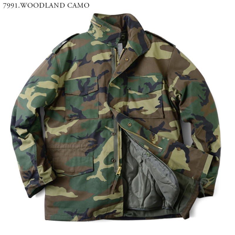 美品　ROTHCO ロスコ M-65 フィールドジャケット デジタルカモ　中綿 ROTHCO ロスコ M-65フィールドジャケット CAMO ミリタリー