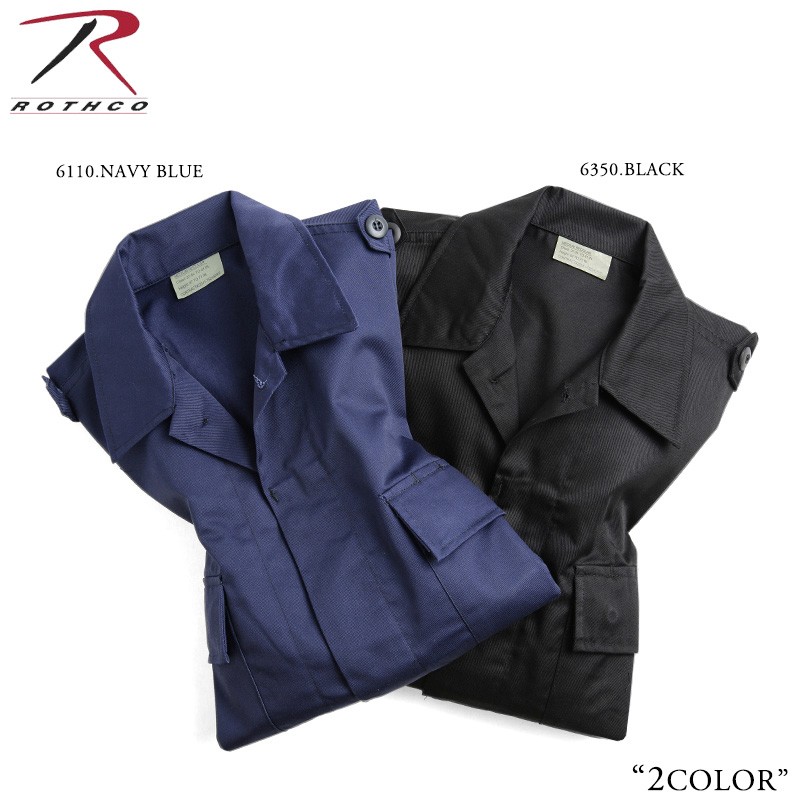 ROTHCO ロスコ 2ポケット タクティカル BDUシャツ メンズ