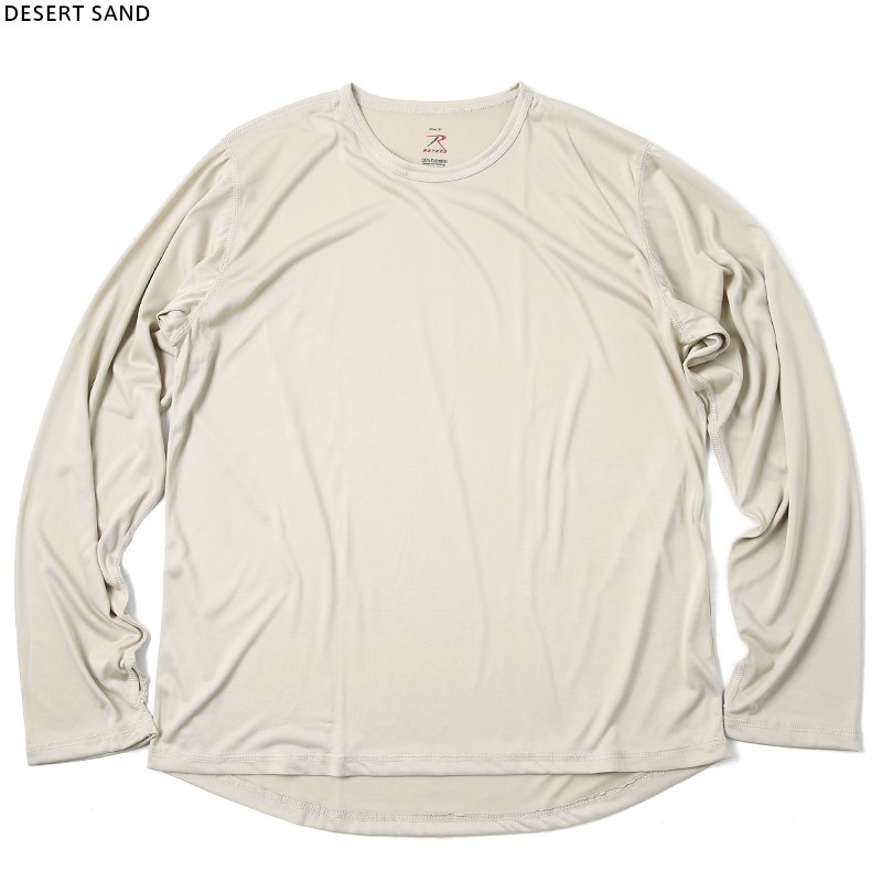 ROTHCO ロスコ 米軍GEN3 LEVEL1 アンダーシャツ メンズ Tシャツ 長袖 インナー トップス 下着 肌着 ミリタリー ブランド【T】