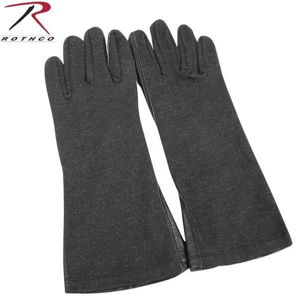 ROTHCO ロスコ NOMEX FLIGHTグローブ ブラック 3457 ミリタリー