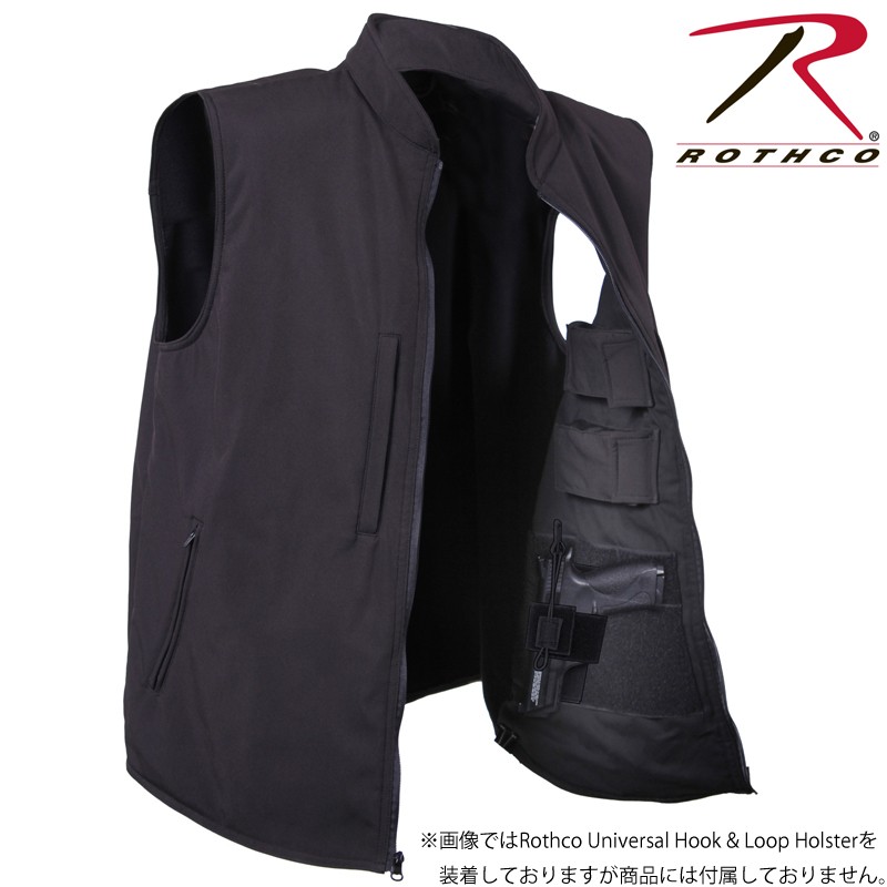 ROTHCO ロスコ CONCEALED CARRY ソフトシェル ベスト メンズ