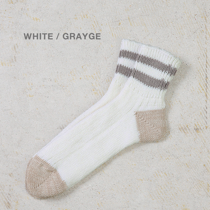 ROTOTO ロトト R1404 O.S. RIBBED ANKLE SOCKS リブアンクル